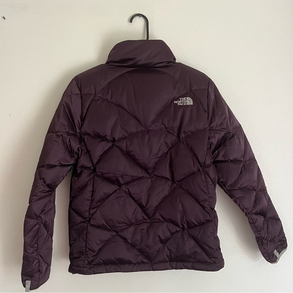 The North Face Purple Down Puffer 550 Coat Size Medium - Picture 4 of 7